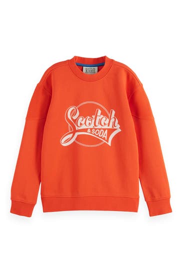 SCOTCH & SODA Sweatshirt orangerot