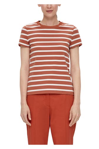 S.OLIVER BLACK LABEL T-Shirt gemustert