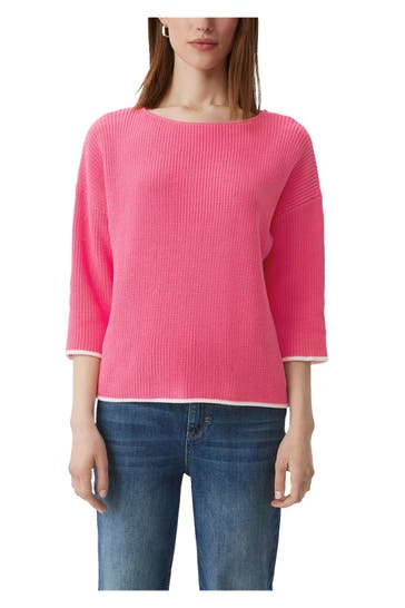 COMMA, Strickpullover pink