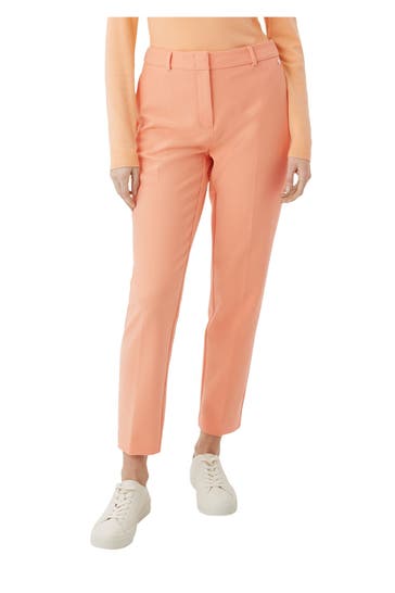 COMMA, Stoffhose hellorange