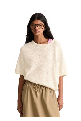 MARC O'POLO DENIM Strickshirt offwhite