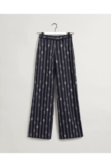 GANT Stoffhose schwarz