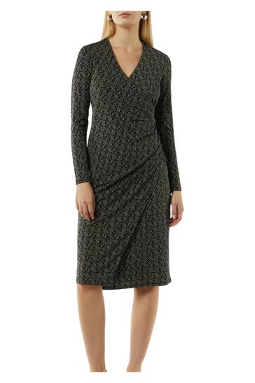 COMMA, Casual-Kleid gemustert
