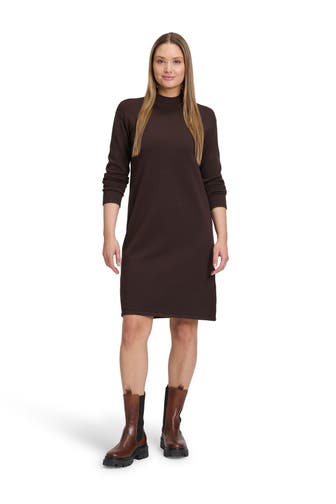BETTY BARCLAY Strickkleid dunkelbraun