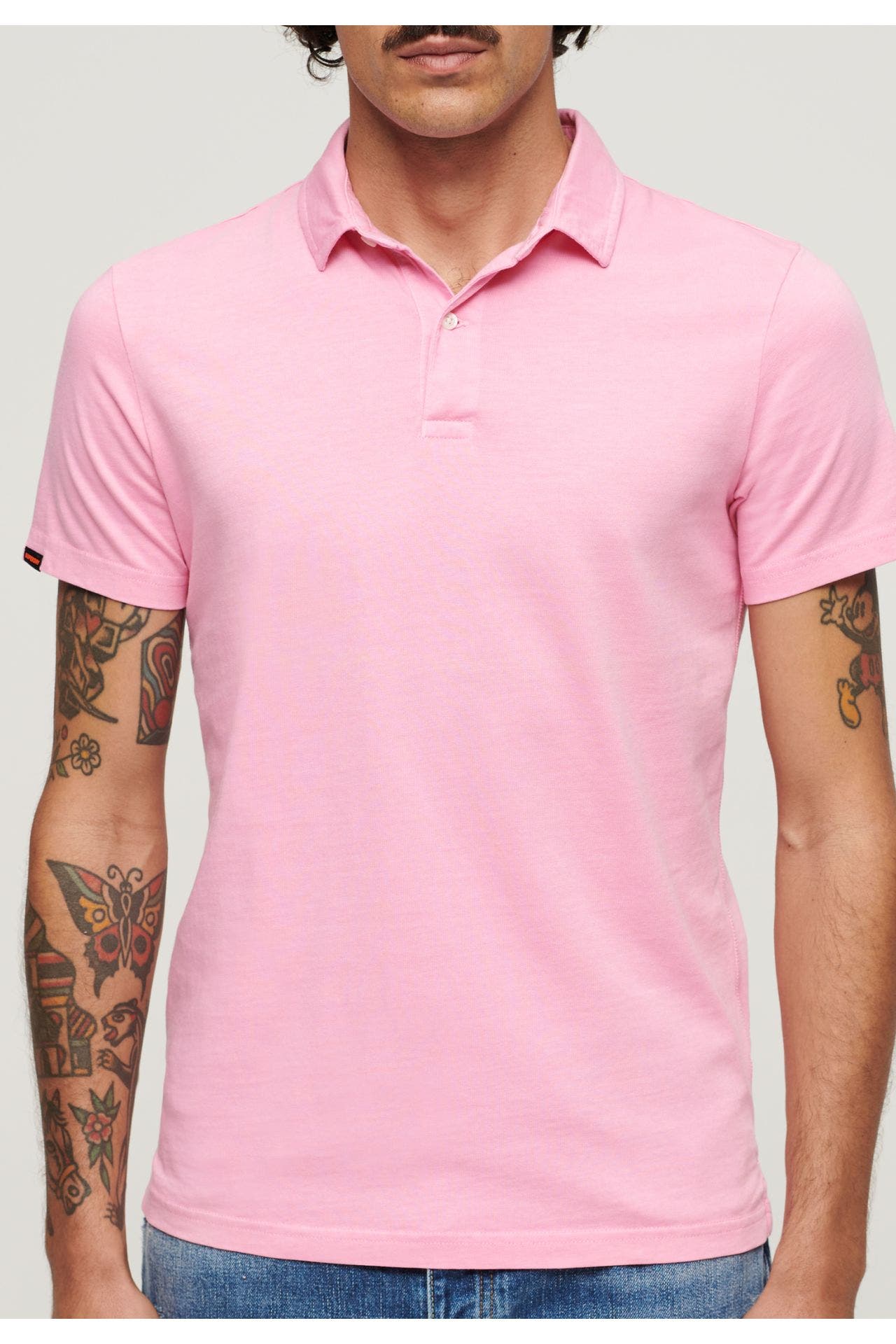 SUPERDRY Polo-Shirt rosa, Bild 1