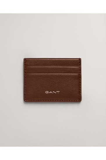 GANT Kartenetui braun