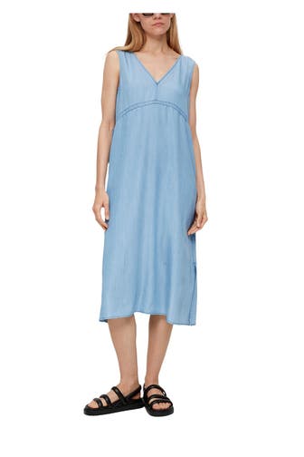 S.OLIVER Casual-Kleid hellblau