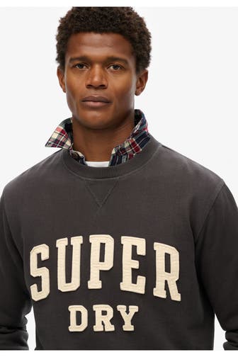 SUPERDRY Sweatshirt 'Vintage Athletic' anthrazit