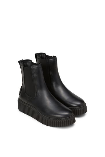 MARC O'POLO Chelsea-Boots 'Bianca' schwarz