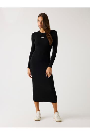 GUESS 'Flamina' Midi Dress, black