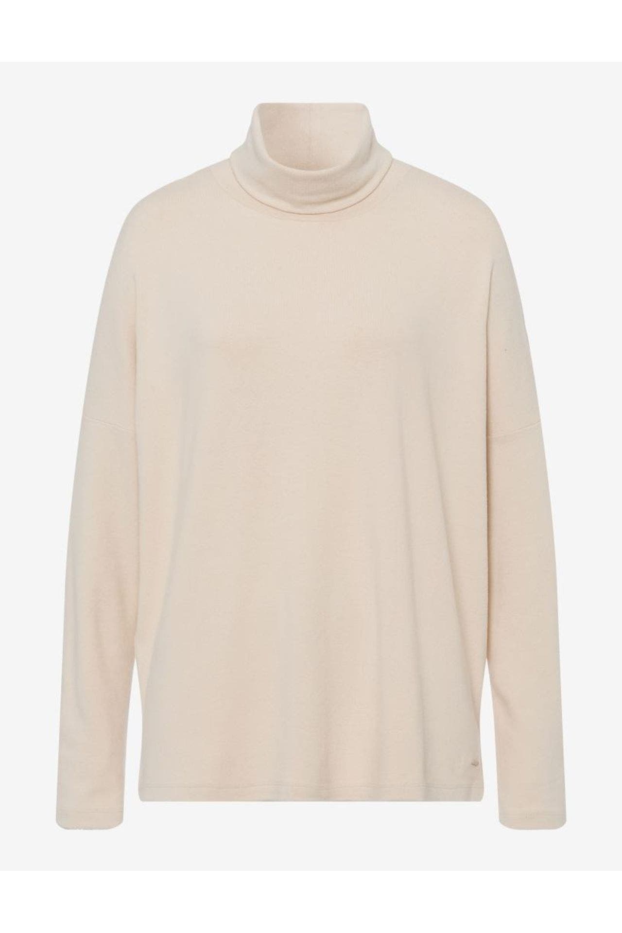 BRAX Rollkragenpullover creme, Bild 1