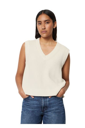 MARC O'POLO DENIM Pullunder weiß