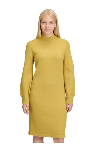 CARTOON Strickkleid senfgelb
