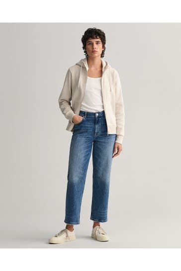 GANT Sweatjacke beige