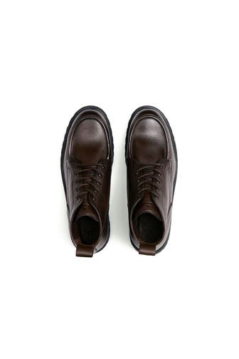 LLOYD Leder-Boots 'Select' schwarzbraun