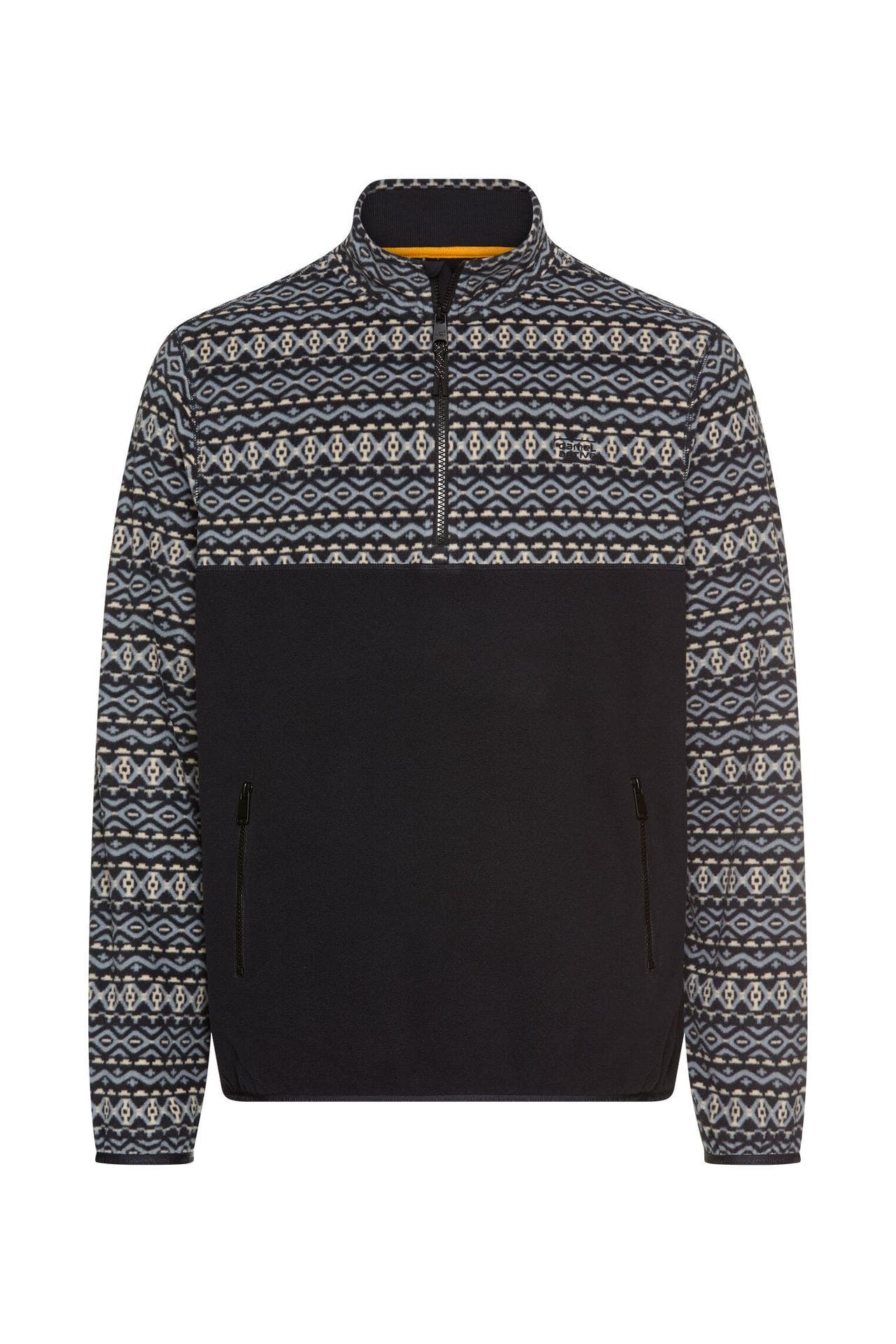 CAMEL ACTIVE Fleece-Troyer gemustert, Bild 1