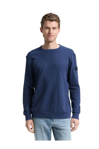TOM TAILOR Strickpullover marine