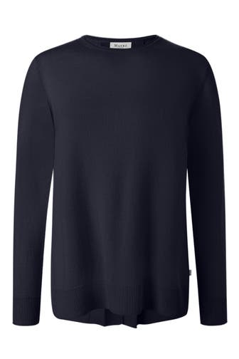 MAERZ MUENCHEN Wollpullover nachtblau