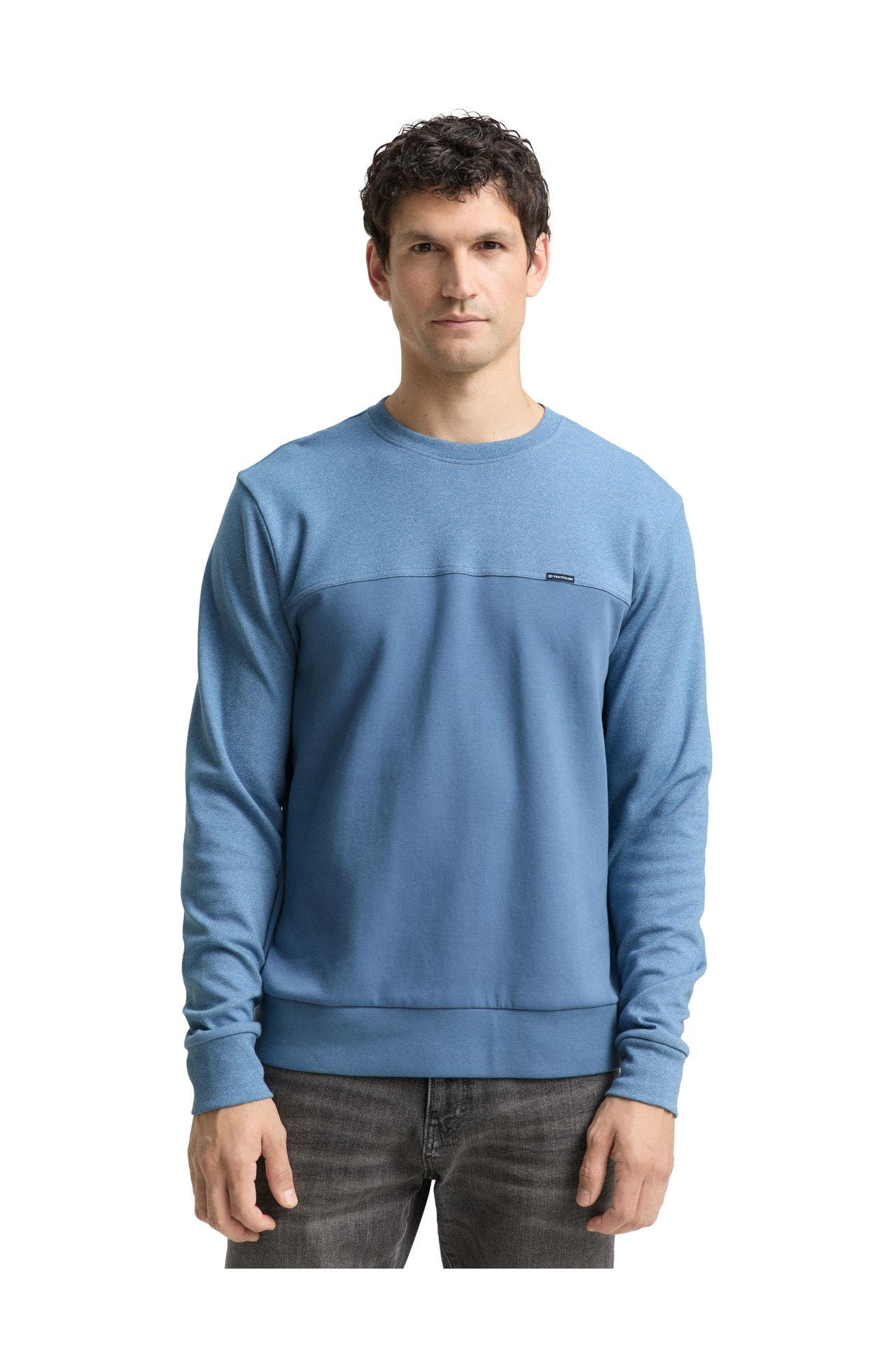 TOM TAILOR Sweathsirt taubenblau, Bild 1