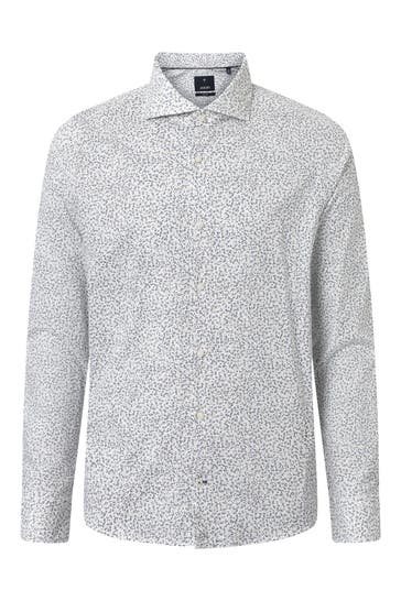JOOP! Casual-Hemd Pai weiß Slim Fit