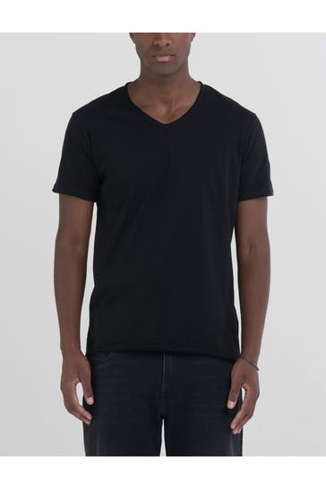 REPLAY T-Shirt schwarz