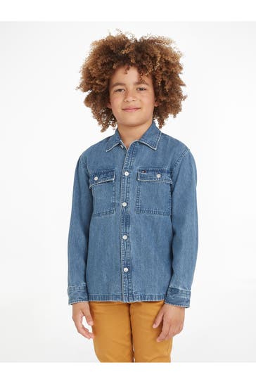 TOMMY HILFIGER Jeansjacke blau