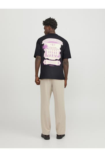 JACK & JONES T-Shirt schwarz