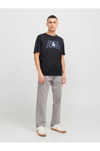JACK & JONES T-Shirt schwarz