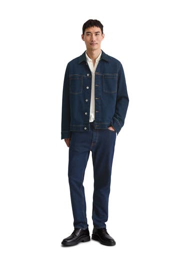 MARC O'POLO Jeansjacke dunkelblau