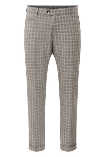 STRELLSON Stoffhose Luc anthrazit Straight