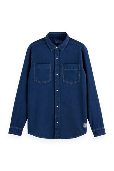 SCOTCH & SODA Jeanshemd indigo