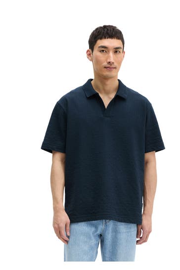 MARC O'POLO Polo-Shirt dunkelblau
