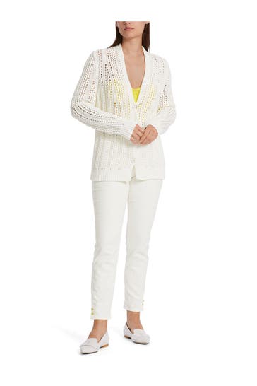 MARC CAIN Strickjacke beige