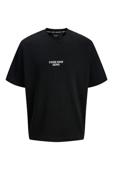 JACK & JONES T-Shirt schwarz
