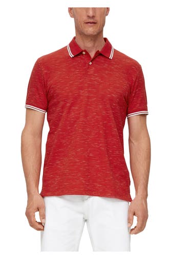 S.OLIVER Polo-Shirt rot