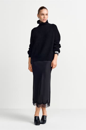 RICH & ROYAL Midirock schwarz