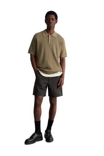 MARC O'POLO DENIM Strick-Polo-Shirt taupe