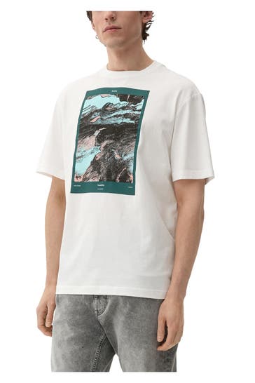 S.OLIVER T-Shirt weiß