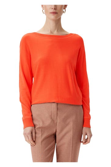 COMMA, Strickpullover hellrot