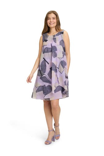 BETTY & CO Chiffonkleid gemustert