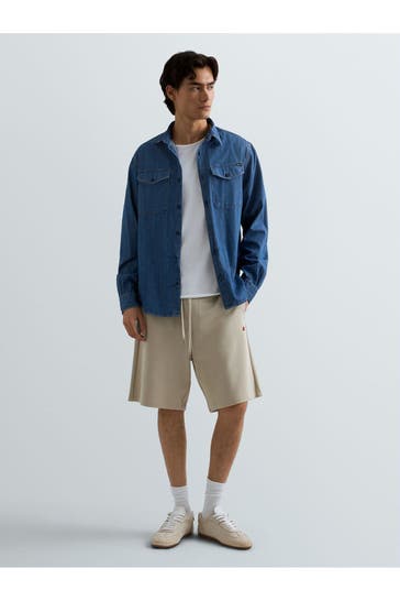 REPLAY Jeanshemd blau