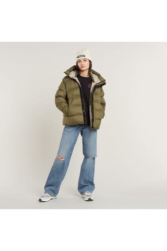 G-STAR Steppjacke 'Whistler' oliv