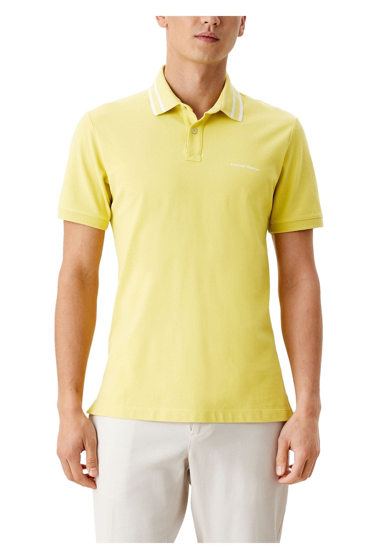 S.OLIVER Polo-Shirt zitronengelb, Bild 1