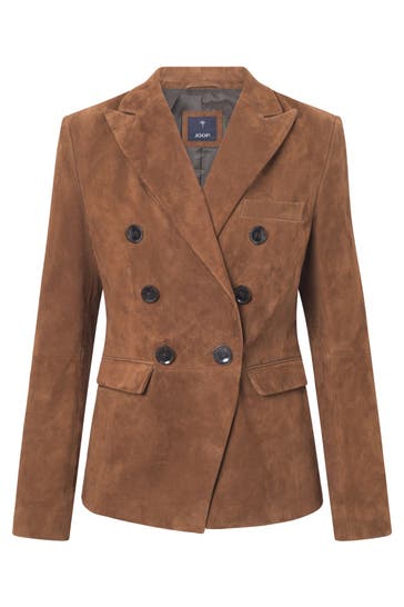 JOOP! Lederjacke 'Letizia' cognac