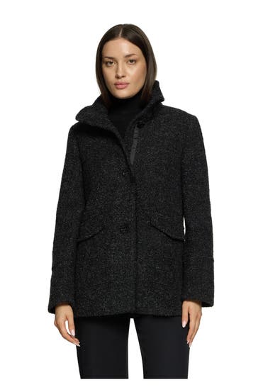 GIL BRET Short black coat