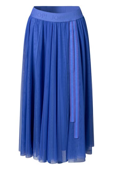 JOOP! Casual-Plisserock azurblau