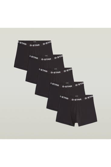 G-STAR - 5er-Pack Boxer Trunks 'Maize' schwarz