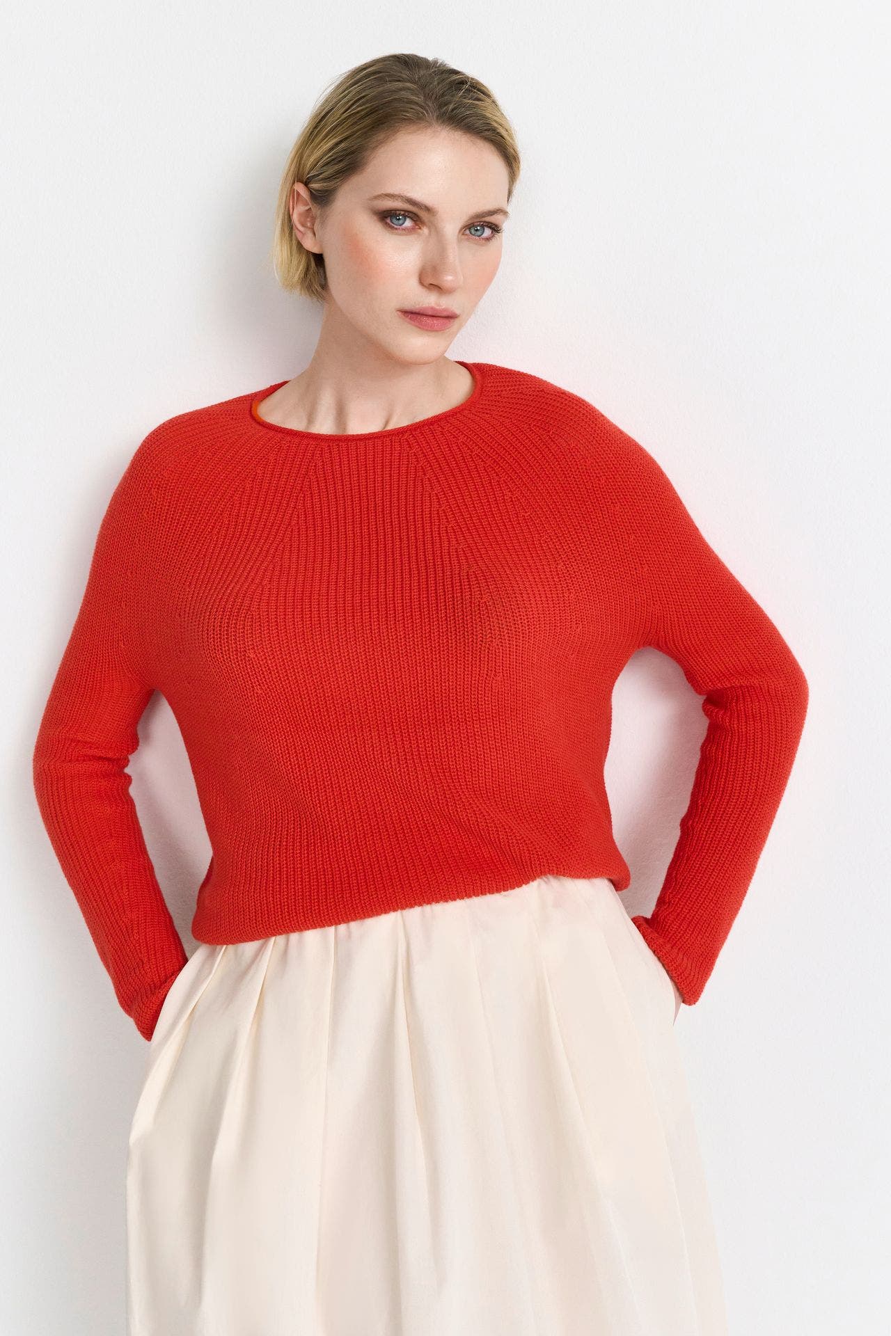 RICH & ROYAL Strickpullover koralle, Bild 1