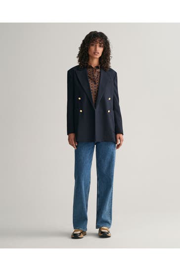 GANT Casual-Bluse gemustert