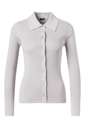 JOOP! Strickjacke 'Kai' hellgrau